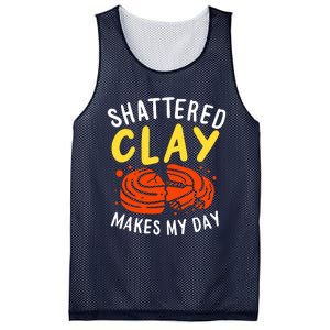 Shattered Clay Makes My Day Mesh Reversible Basketball Jersey Tank