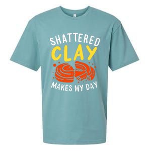 Shattered Clay Makes My Day Sueded Cloud Jersey T-Shirt