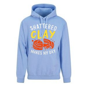 Shattered Clay Makes My Day Unisex Surf Hoodie