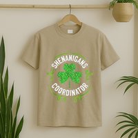 Shenanigans Coordinator Matching Teacher St PatrickS Day T-Shirt