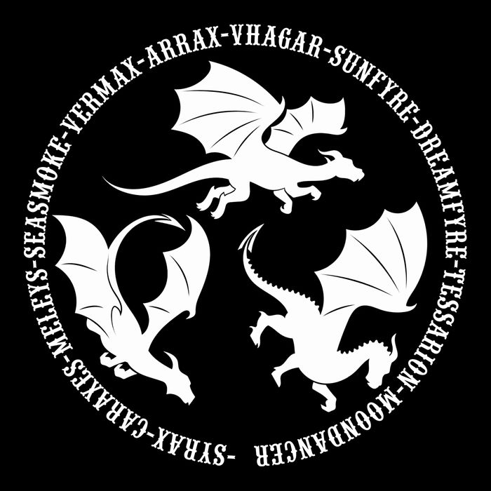 Syrax Caraxes Meleys Seasmoke House Targaryen Dragon 16 in Basic Backpack