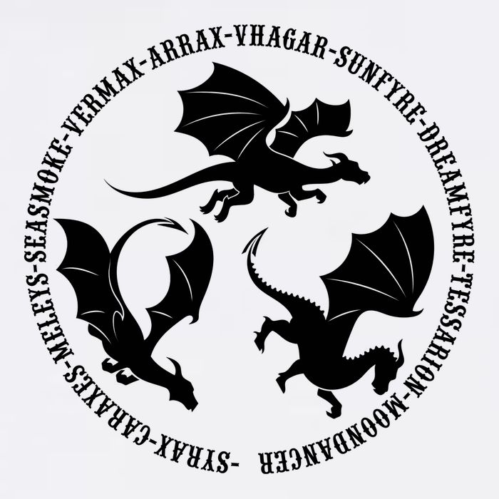Syrax Caraxes Meleys Seasmoke House Targaryen Dragon Cooling Performance Crew T-Shirt
