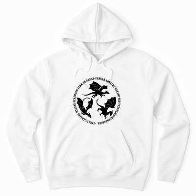 Syrax Caraxes Meleys Seasmoke House Targaryen Dragon Hoodie