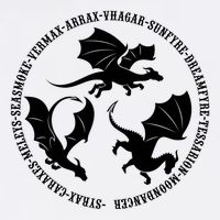 Syrax Caraxes Meleys Seasmoke House Targaryen Dragon T-Shirt