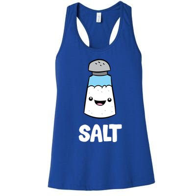 Salt Costume Matching Pepper And Salt Couple Cool Gift Women's Racerback Tank