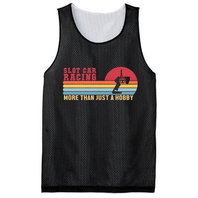 Slot Car More Than A Hobby Mini Car Drag Racing Slot Car Gift Mesh Reversible Basketball Jersey Tank