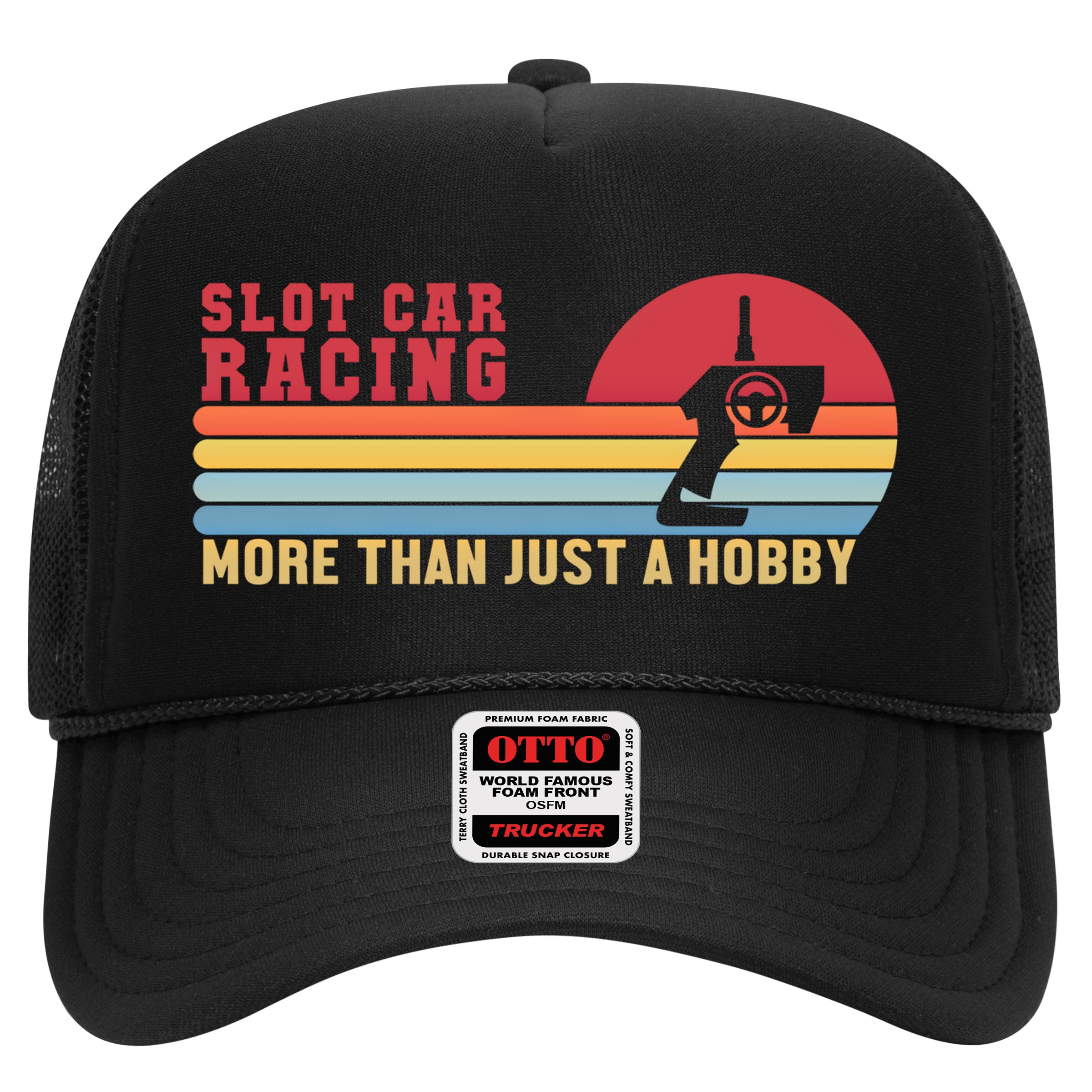 Slot Car More Than A Hobby Mini Car Drag Racing Slot Car Gift Hat
