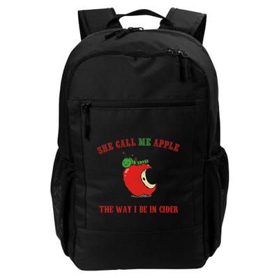 She Call Me Apple The Way I Be In Cider Backpack