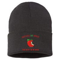 She Call Me Apple The Way I Be In Cider Sustainable Knit Beanie