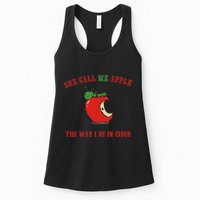 She Call Me Apple The Way I Be In Cider Womens Tank Top