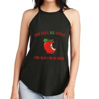 She Call Me Apple The Way I Be In Cider Women's Perfect Tri Rocker Tank