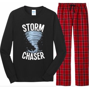 Storm Chaser Meteorologists Meteorology Long Sleeve Pajama Set