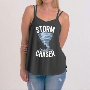 Storm Chaser Meteorologists Meteorology Women's Strappy Tank