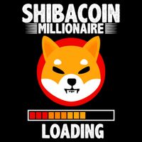 Shiba Coin Millionaire Loading Stripe Pom Pom Beanie