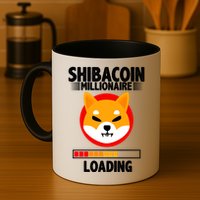 Shiba Coin Millionaire Loading Mug