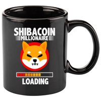 Shiba Coin Millionaire Loading 11oz C Handle Ceramic Mug