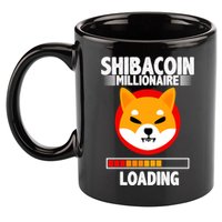 Shiba Coin Millionaire Loading 11oz C Handle Ceramic Mug