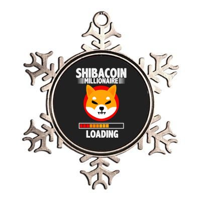 Shiba Coin Millionaire Loading Metallic Star Ornament