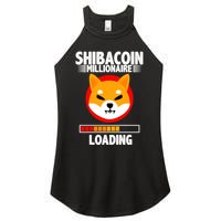 Shiba Coin Millionaire Loading Women's Perfect Tri Rocker Tank