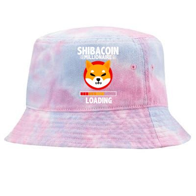 Shiba Coin Millionaire Loading Tie-Dyed Bucket Hat