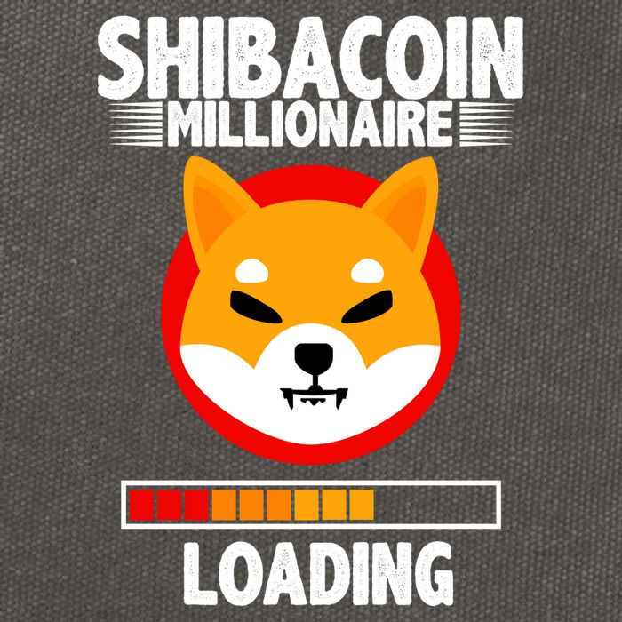 Shiba Coin Millionaire Loading Cotton Canvas Backpack