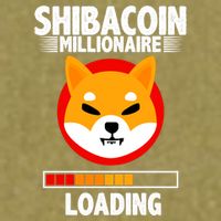 Shiba Coin Millionaire Loading Garment-Dyed Women's Muscle Tee