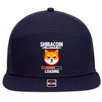 Shiba Coin Millionaire Loading 7 Panel Mesh Trucker Snapback Hat