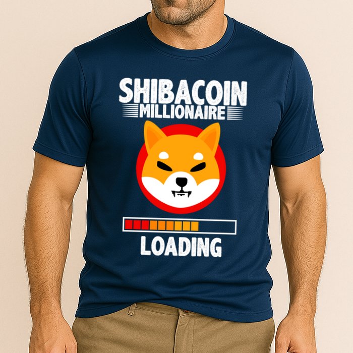 Shiba Coin Millionaire Loading Performance Shirt