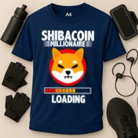 Shiba Coin Millionaire Loading Performance Shirt