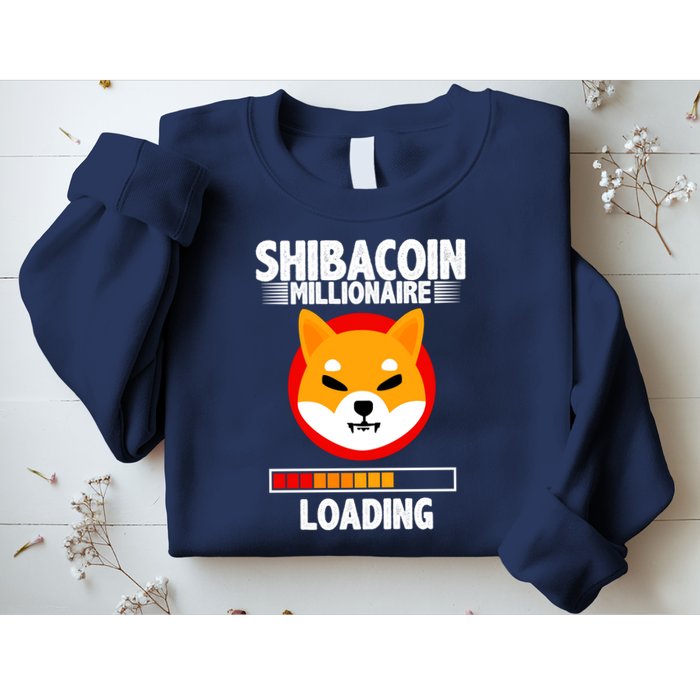Shiba Coin Millionaire Loading Sweatshirt