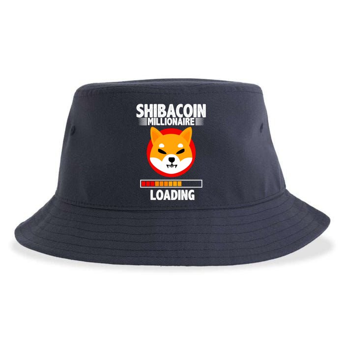 Shiba Coin Millionaire Loading Sustainable Bucket Hat