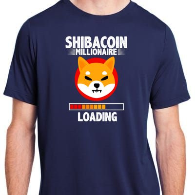 Shiba Coin Millionaire Loading Adult ChromaSoft Performance T-Shirt