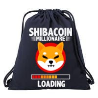 Shiba Coin Millionaire Loading Drawstring Bag