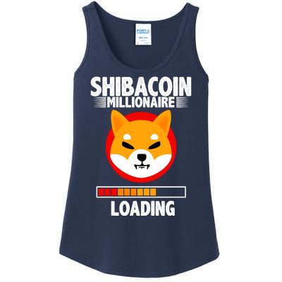 Shiba Coin Millionaire Loading Ladies Essential Tank