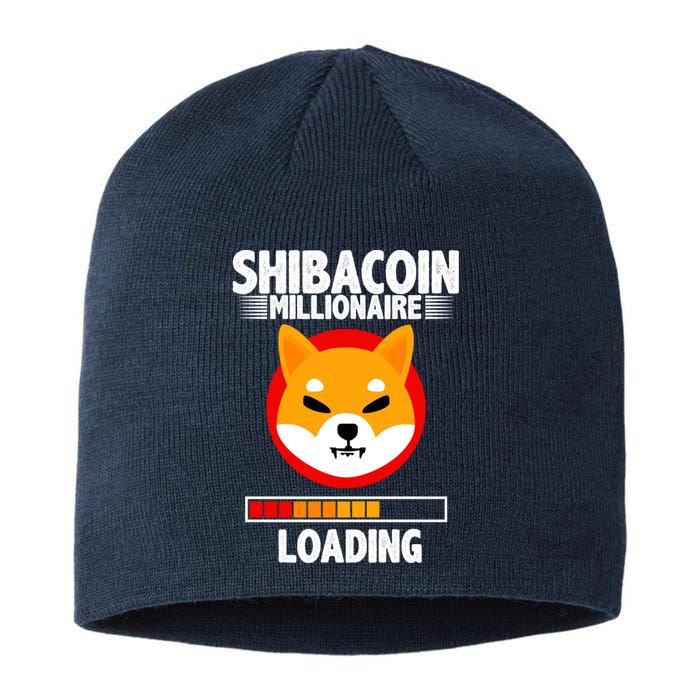 Shiba Coin Millionaire Loading Sustainable Beanie