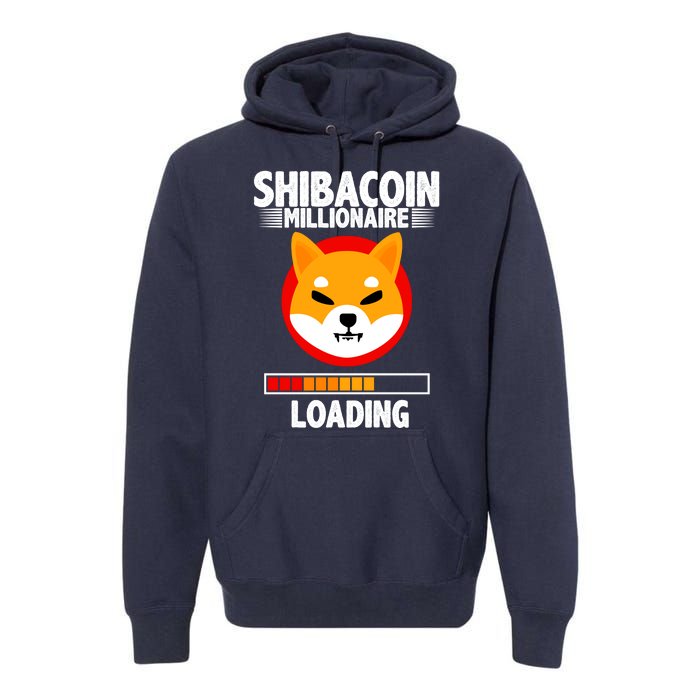 Shiba Coin Millionaire Loading Premium Hoodie