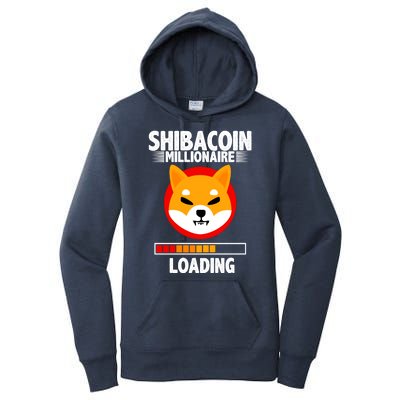 Shiba Coin Millionaire Loading Women's Pullover Hoodie