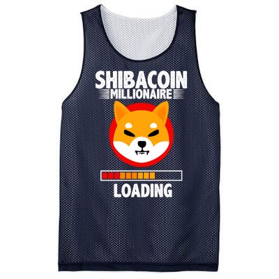 Shiba Coin Millionaire Loading Mesh Reversible Basketball Jersey Tank