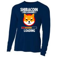 Shiba Coin Millionaire Loading Cooling Performance Long Sleeve Crew