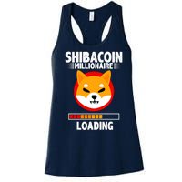 Shiba Coin Millionaire Loading Women's Racerback Tank