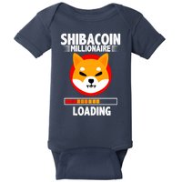 Shiba Coin Millionaire Loading Baby Bodysuit