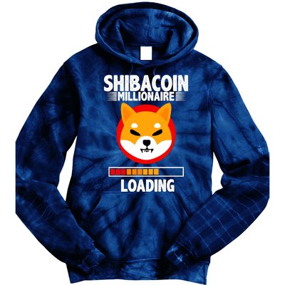 Shiba Coin Millionaire Loading Tie Dye Hoodie