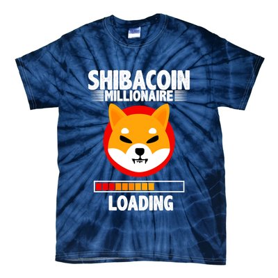 Shiba Coin Millionaire Loading Tie-Dye T-Shirt