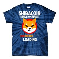 Shiba Coin Millionaire Loading Tie-Dye T-Shirt