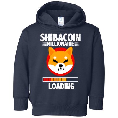 Shiba Coin Millionaire Loading Toddler Hoodie