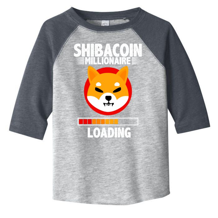 Shiba Coin Millionaire Loading Toddler Fine Jersey T-Shirt