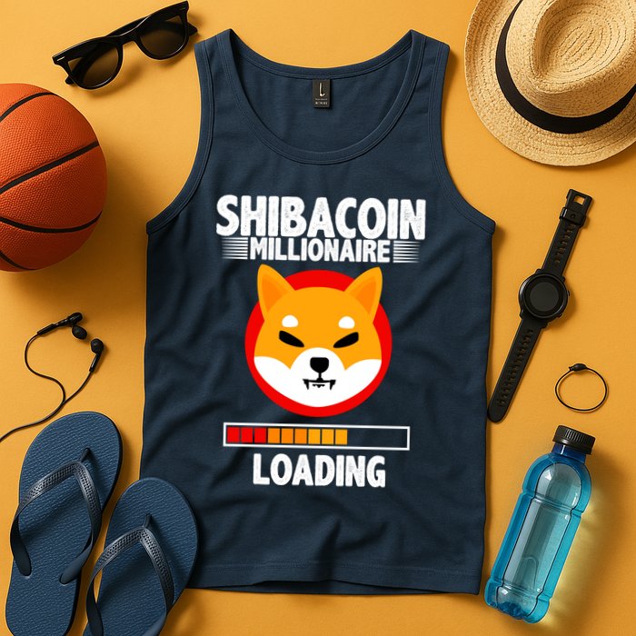 Shiba Coin Millionaire Loading Tank Top