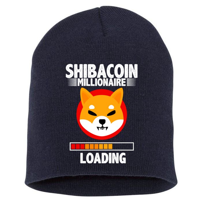 Shiba Coin Millionaire Loading Short Acrylic Beanie