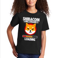 Shiba Coin Millionaire Loading Kids T-Shirt