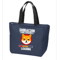 Shiba Coin Millionaire Loading Zip Tote Bag
